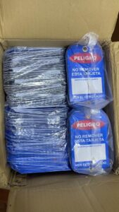 ETIQUETAS LOTO REUTILIZABLES